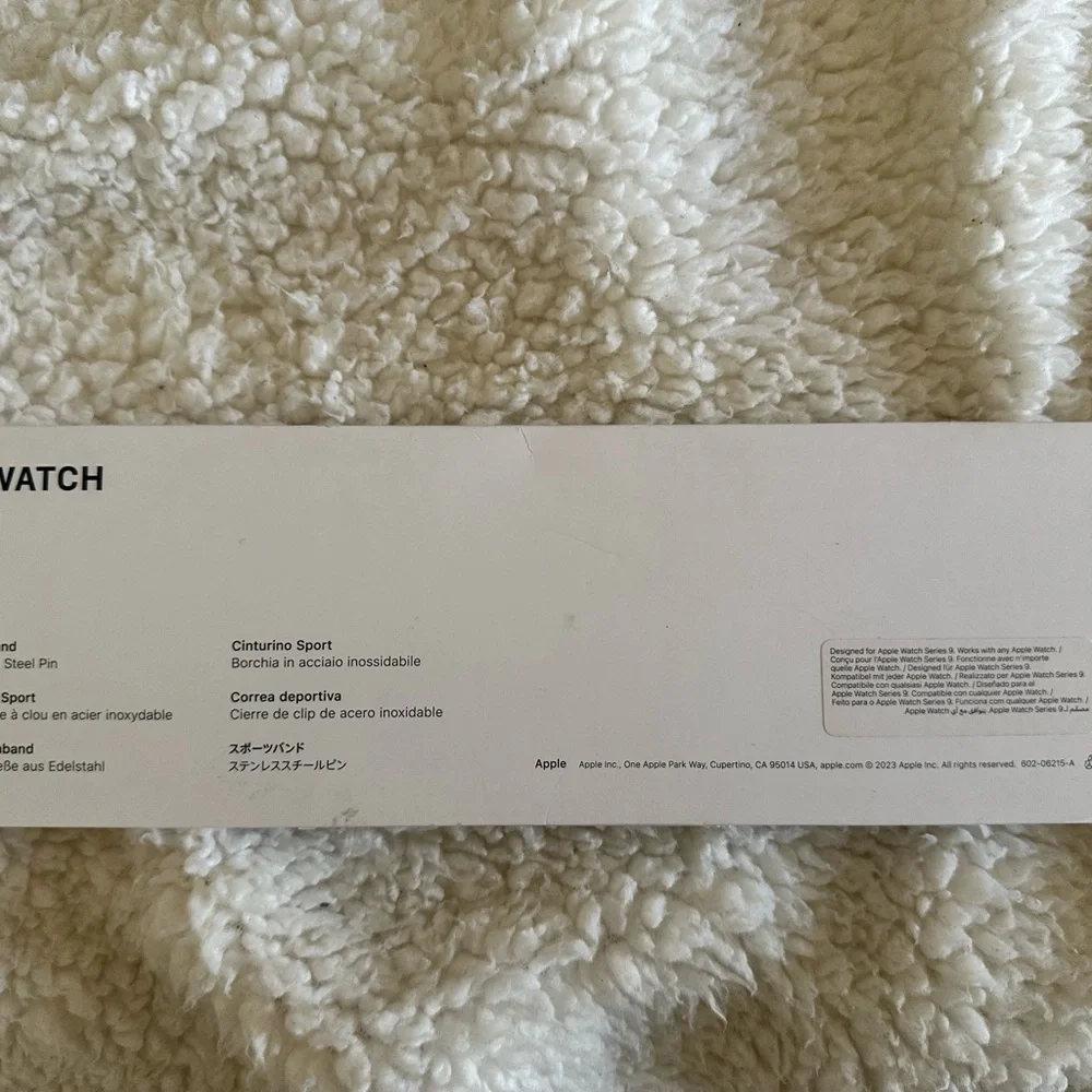 Starlight Sport Band 41mm Apple Watch Band
